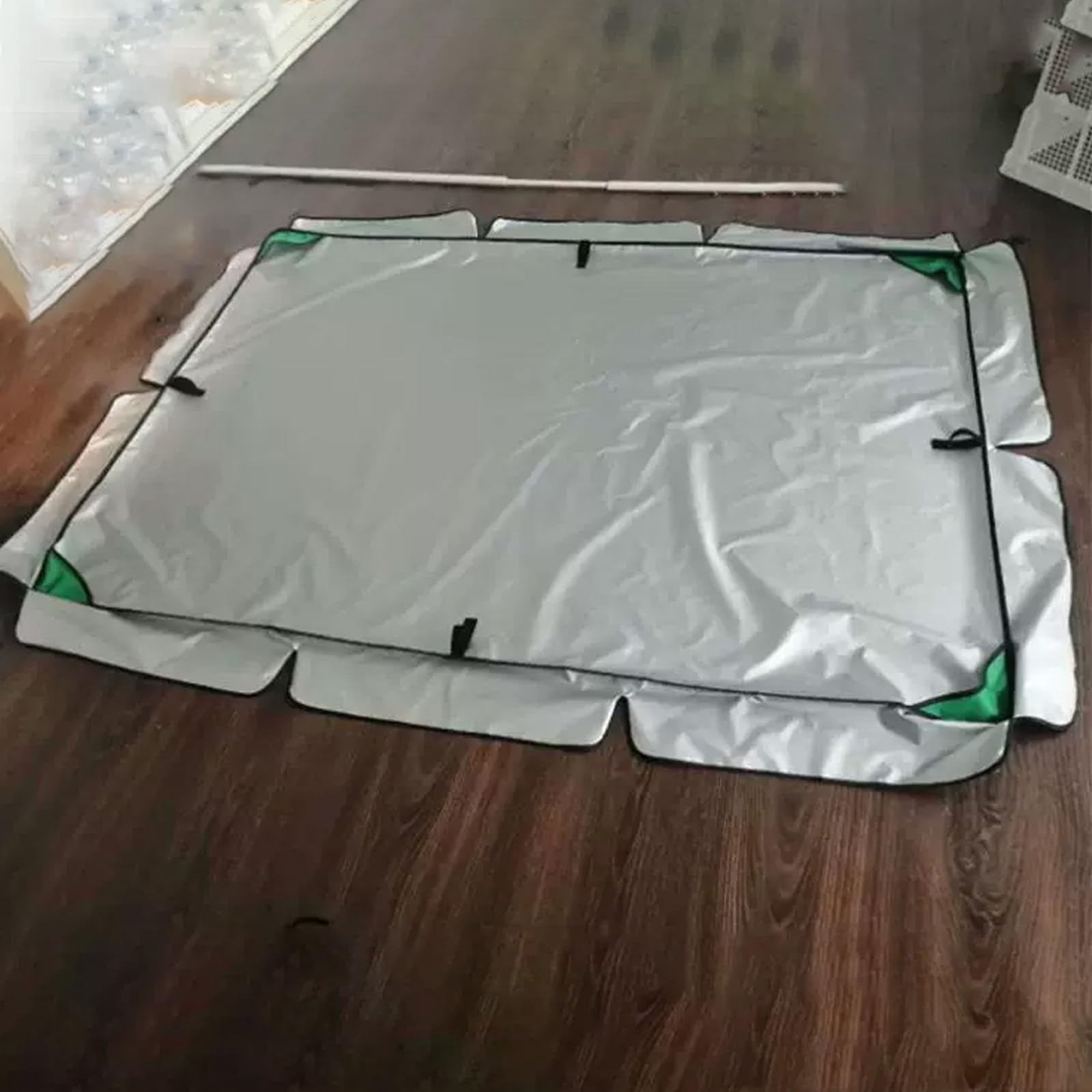 Copertura di ricambio per dondolo a 3 posti, universale, da esterno, impermeabile, per esterni, giardino, patio (arancione, 210 x 144,8 cm)