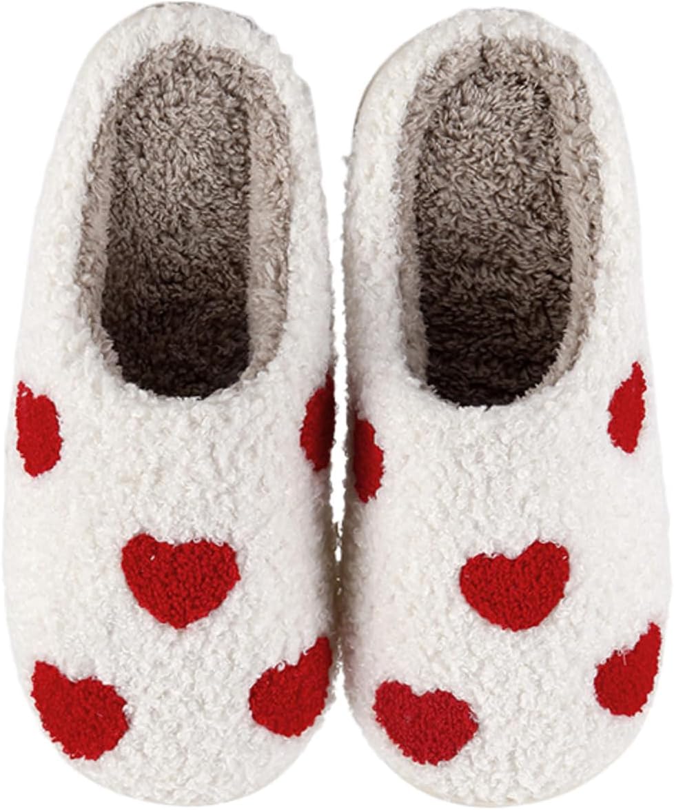 Slippers for Women Men Plush Cute Animal Cartoon Slippers Fall Winter Warm Cozy Couple House Shoes - Image 3