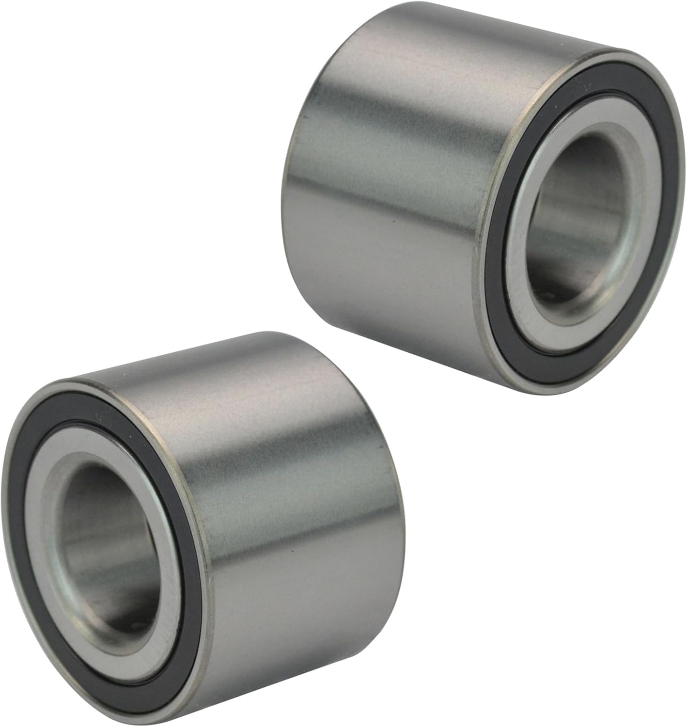 TRQ Rear Wheel Bearing Set Compatible with 2004-2011 Chevrolet Aveo 2007-2011 Aveo5 2013-2015 Spark 2009-2010 Pontiac G3