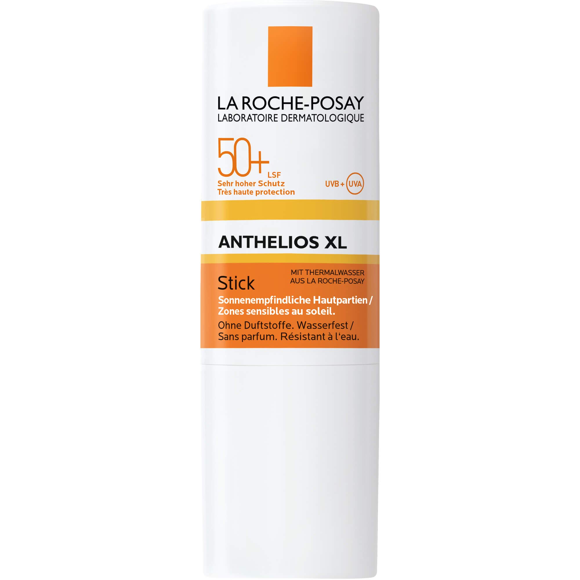 La Roche Posay Anthelios XL Stick LSF 50+, Pflegender Sonnenschutz-Stick für empfindliche Haut, Ideal für unterwegs, Feste Sonnencreme für besonders exponierte Hautpartien, 9 g