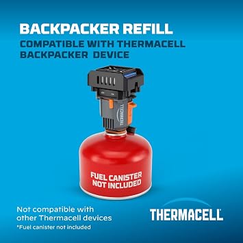 Thermacell Backpacker Repellent Mats, DEET-Free, 48H Protection