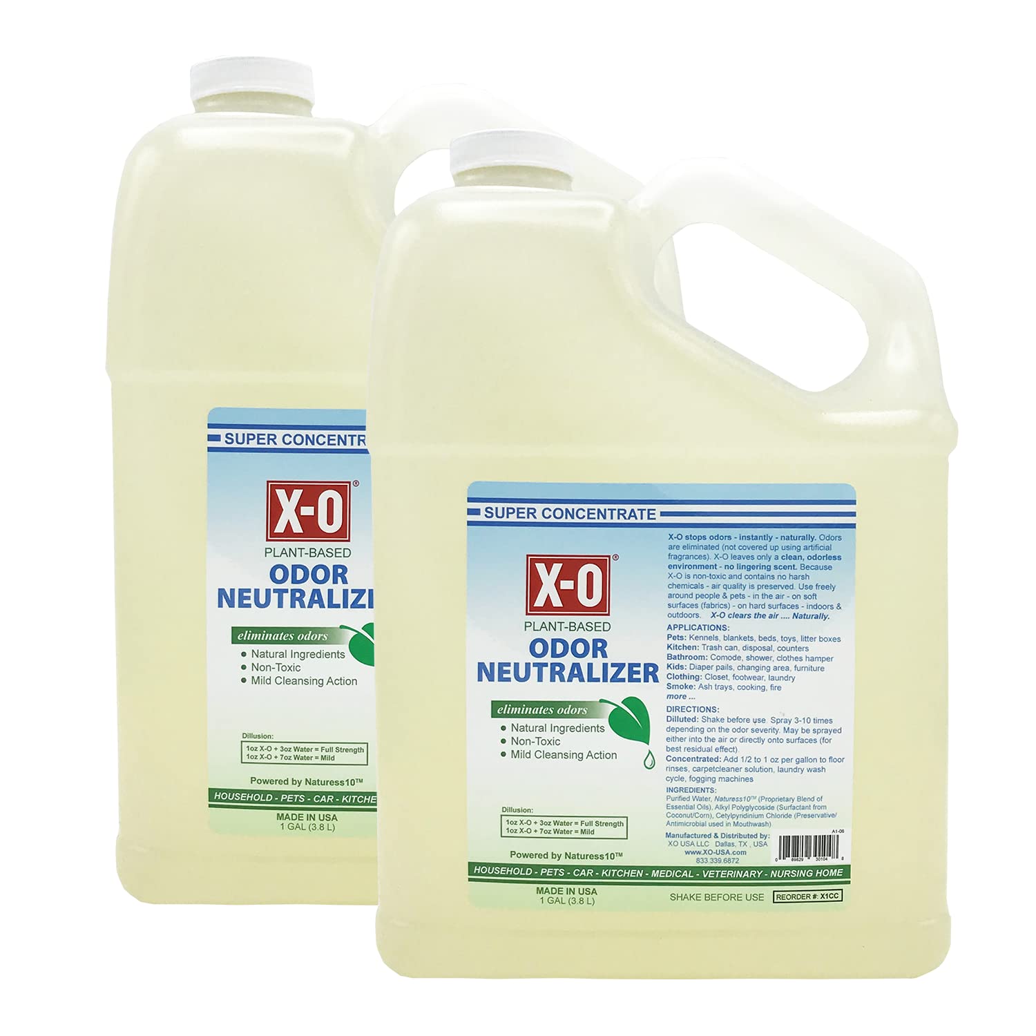 XO Odor Neutralizer Cleaner SUPER CONCENTRATE Natural