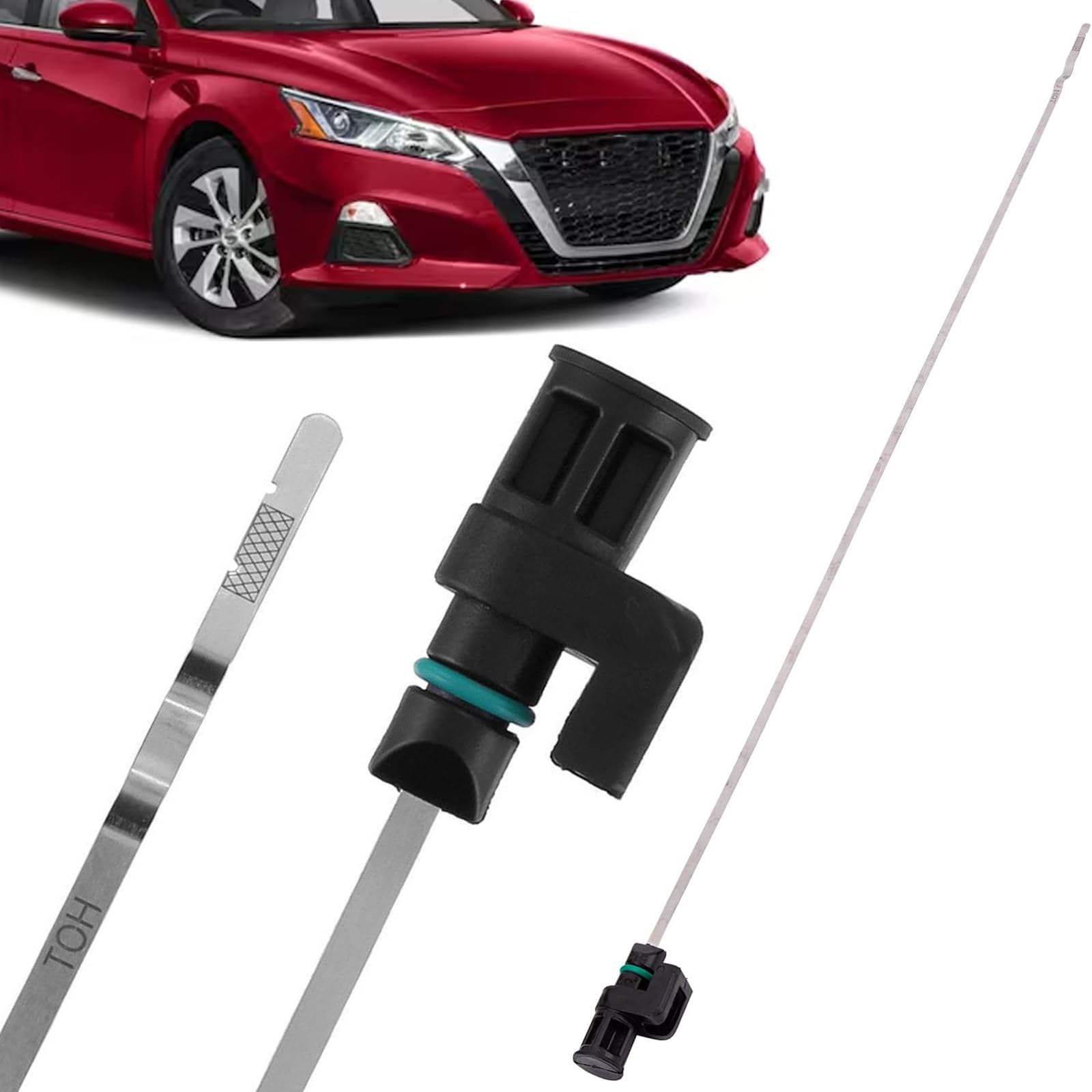 CVT Transmission Oil Level Dipstick Indicator Gauge Compatible for Nissan Altima 2007-2023 | Rogue 2013-2023 | Maxima Murano 2006-2023 2.5L Replacement Gauge Assy Oil Dipstick 31086-JA00A