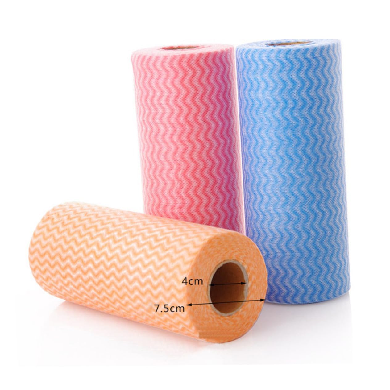 Healeved 150piezas Paquete De Paños De Cocina No Tejidos Absorbentes y Reutilizables Color Azul para Limpieza Hogares Restaurantes y Fábricas De Alimentos