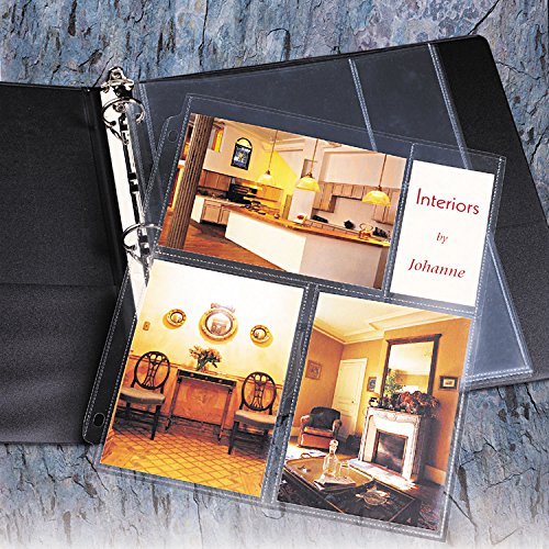 Image of Avery Clear Mixed Format Photo Pages for 3 Ring Binder, Acid Free, Holds 4 inch x 6 inch Photos, 10 Photo Protectors (13401)