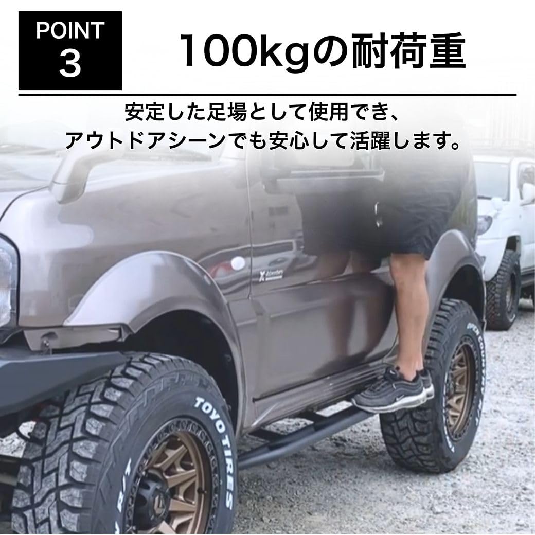 Amazon.co.jp: GI☆GEAR HULK サイドステップ/サイドロックスライダー