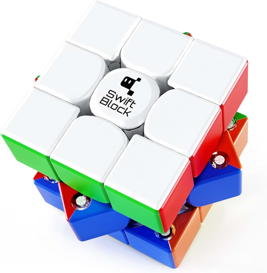 Cubo Mágico Gan 3x3 Swift Block Magnético