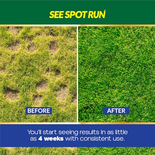 Image of See Spot Run Lawn Protection Concentrate - 32 fl oz - Covers 5,000 Sq Ft - Hose-End Attachment - Grass & Lawn Saver & Supports Healthy Soil - Safe for Pets