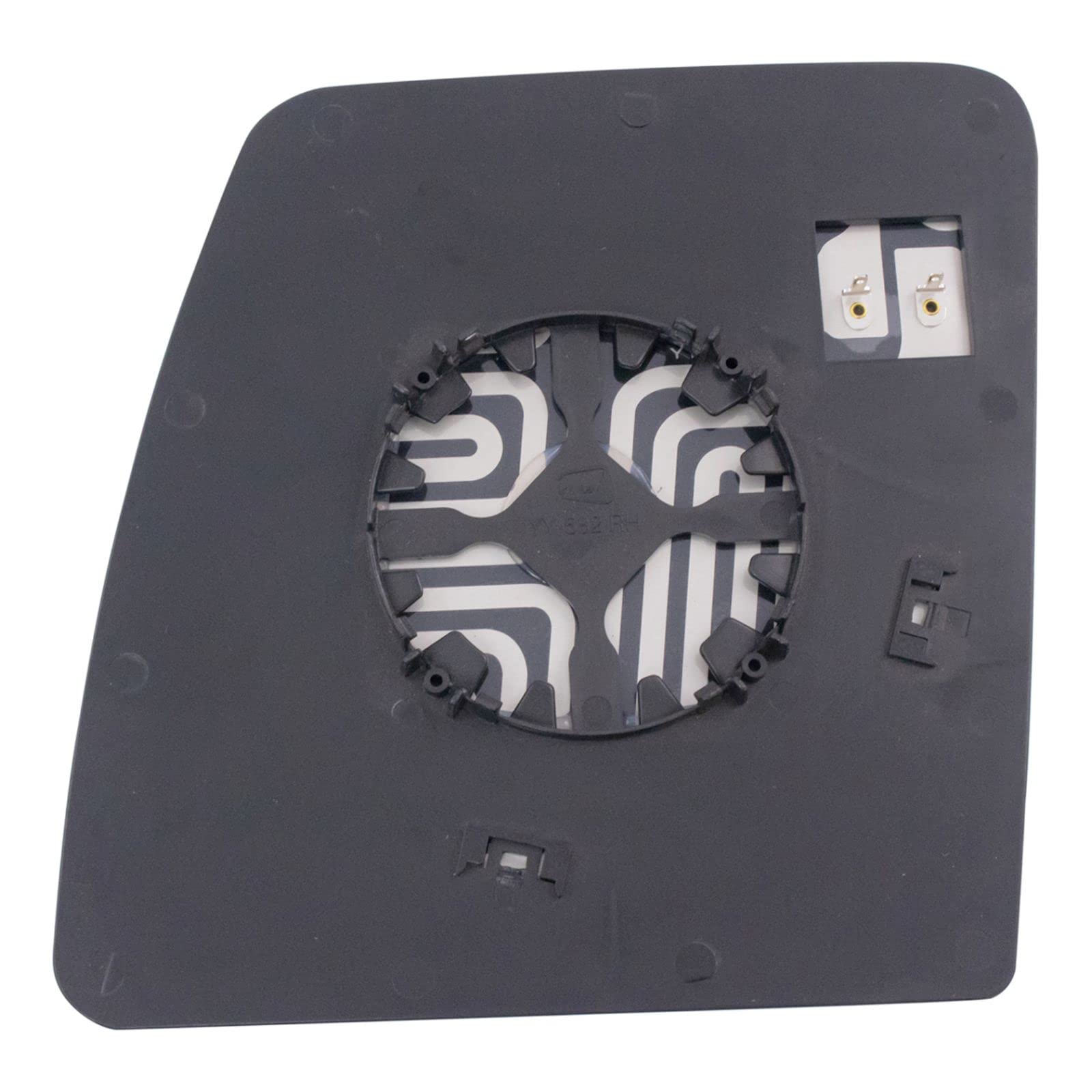 Summit Replacement Standard Mirror Glass With O/E Style Heated Backing Plate RHS - See Applications - Mountney Ltd