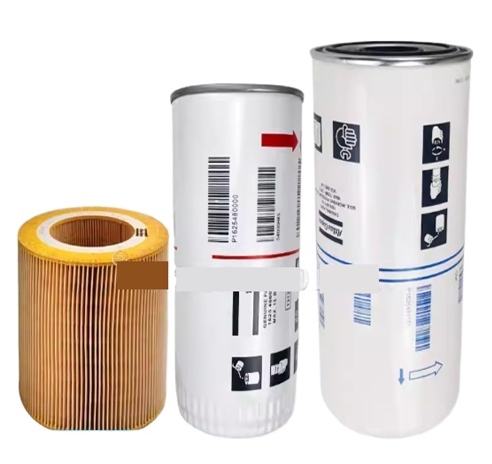 CLEUFWKO 2901200650 Air Filter Maintenance Kit for Screw Air Compressor Parts