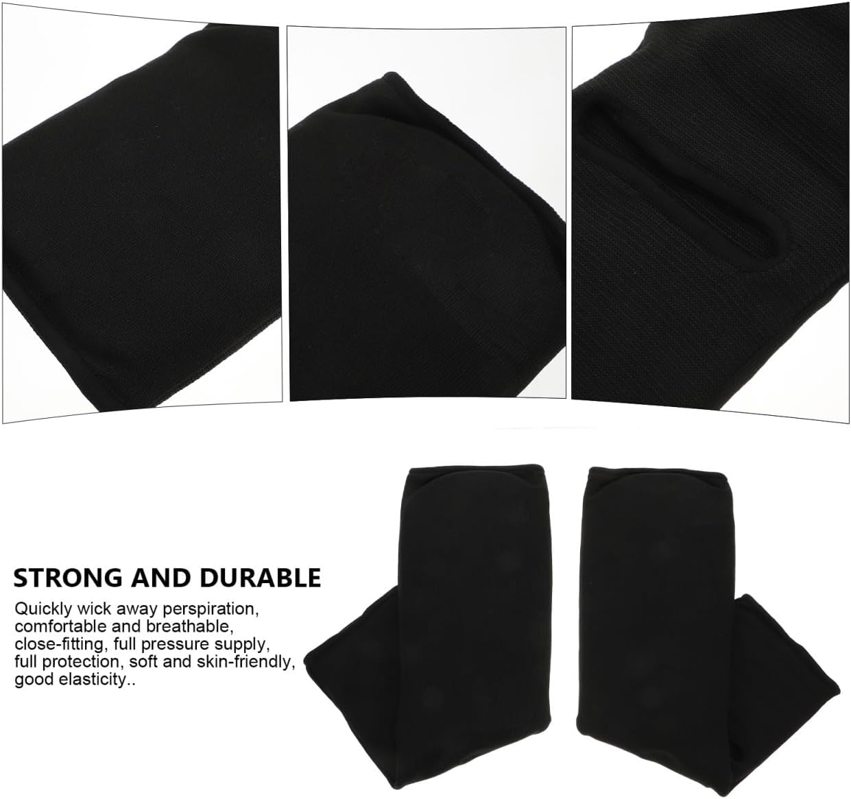 BESPORTBLE Comfortable Taekwondo Shin Guards with Non Slip Design for Adults Impact Absorbing Karate Leg Protectors Practical Martial Arts Pads for Sparring and Training
