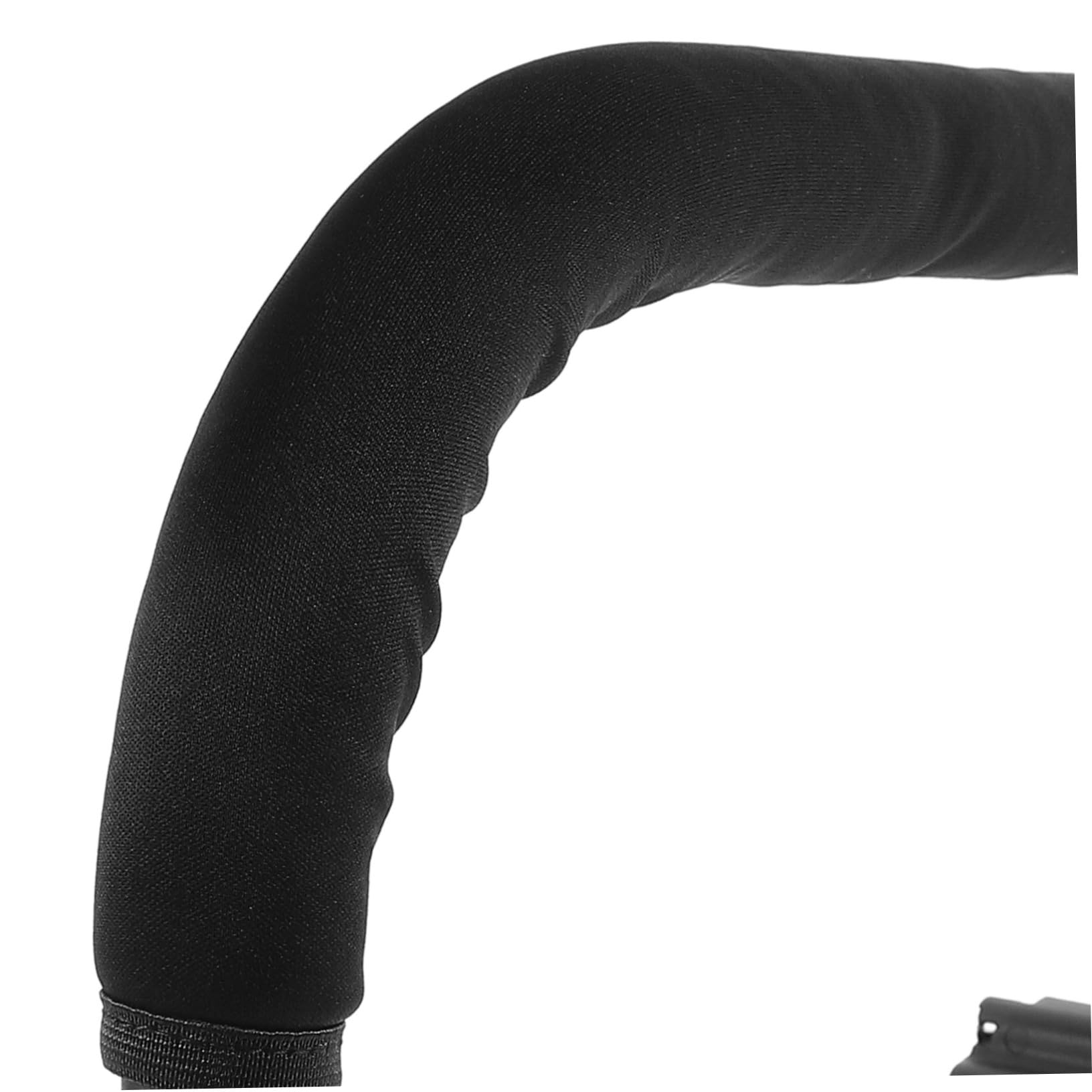 Uonlytech Maniglia di Estensione per Passeggino Nero in Plastica e Spugna, Flessibile e Sicura, Adatta a Vari Tipi di Passeggini per Ragazzo Ragazza Stili multipli