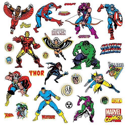 Roommates Marvel Classics Peel And Stick Wall Decals - Rmk2328Scs 10 Inch X 18 Inch #TOP2
