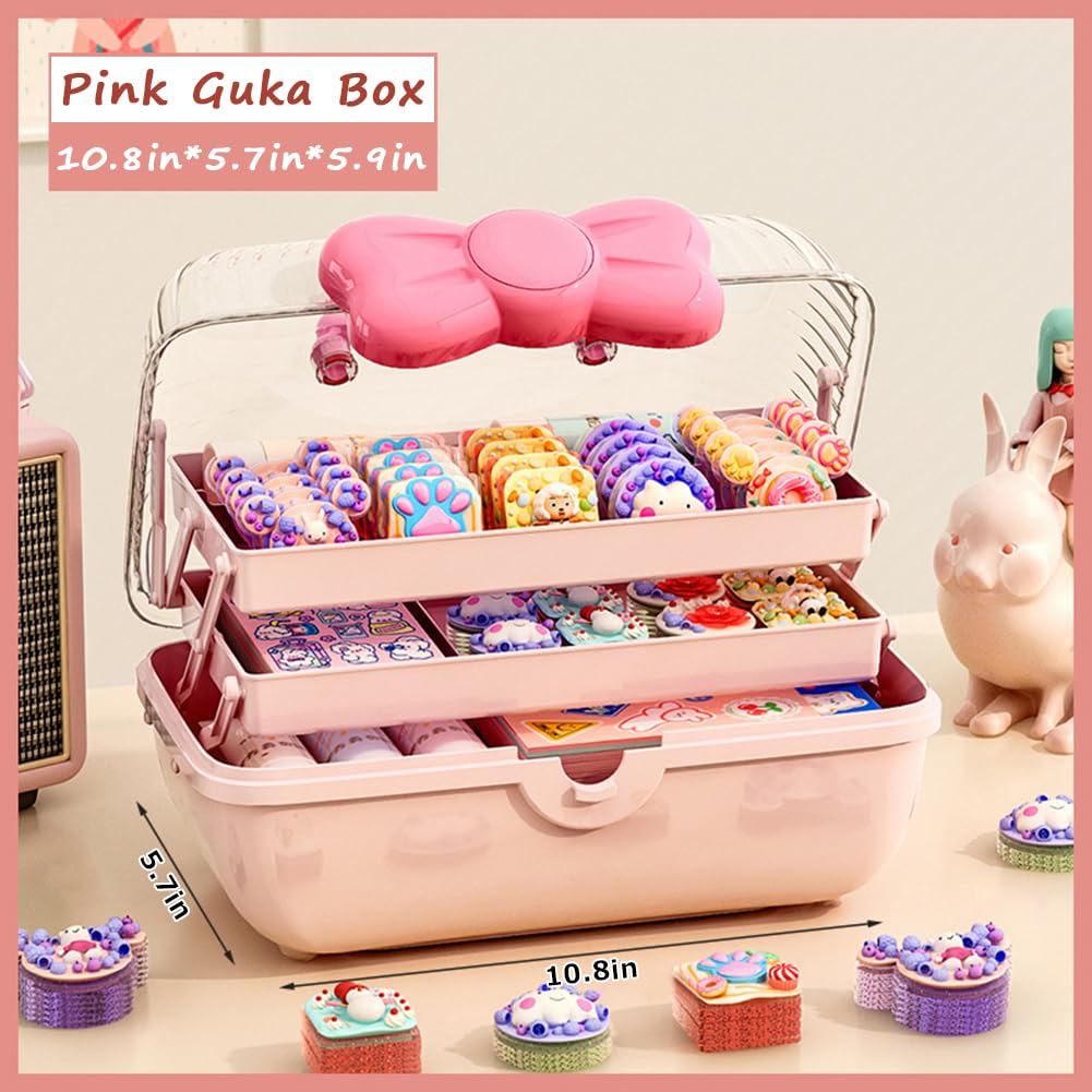 Amazon.com: HMWQC Bow Shaped Hair Accessories Storage Box Lockable