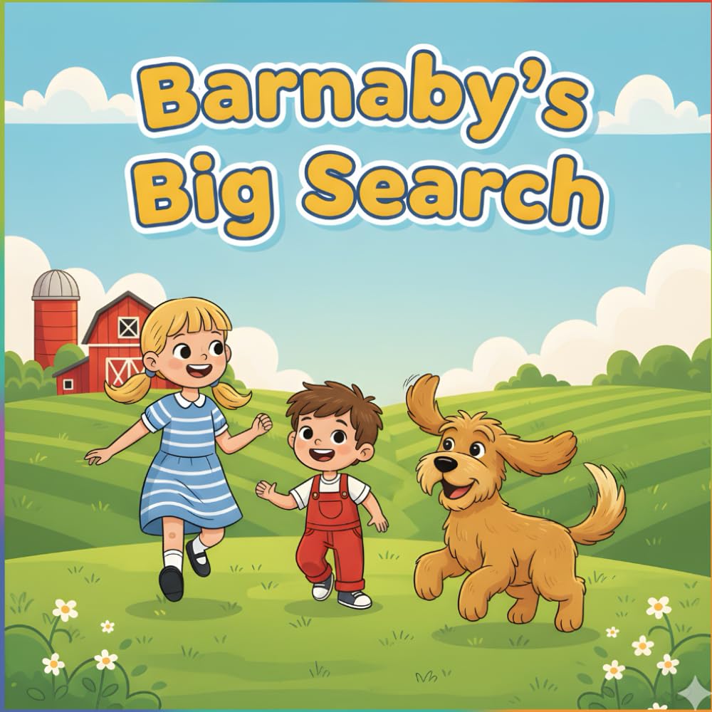 Barnaby's Big Search-A Sunnyfield Farm Adventure: Short Nursery Rhymes |Bedtime for Children |Five-Minute Stories