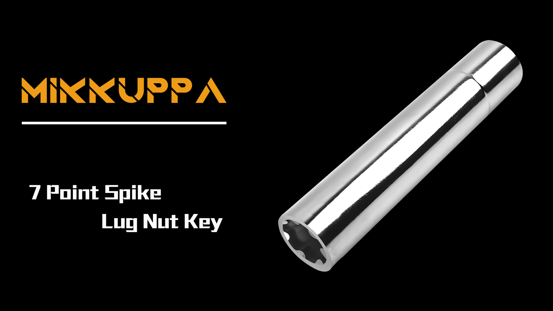 Amazon.com: MIKKUPPA 7 Point Spike Lug Nuts Socket Key, 20mm