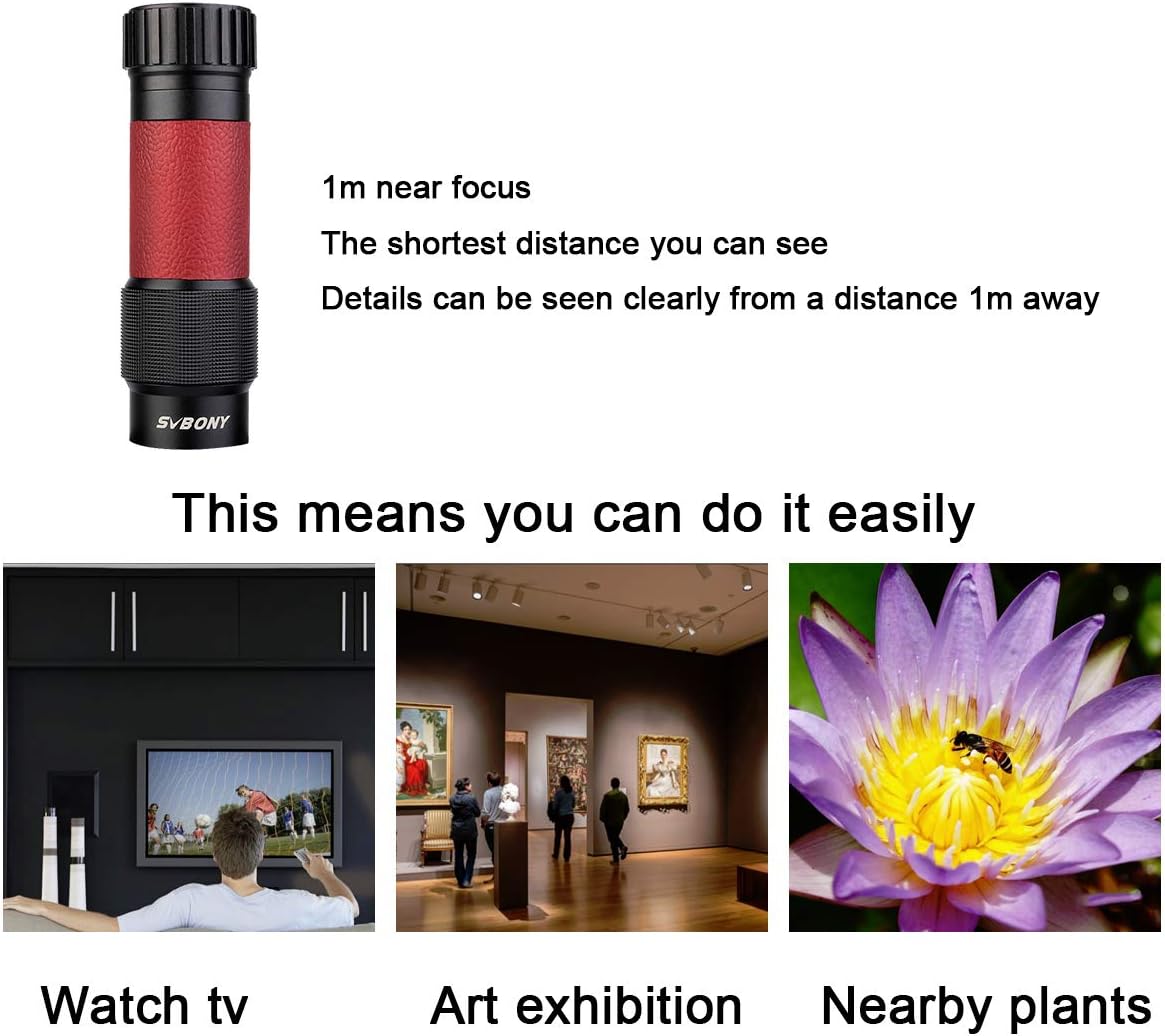 Buу 1 gеt 1 SVBONY SV301 Small Monocular Telescope Pocket Mini Size,8x25 Waterproof High Power,as Vision Aid Monoscope,Compact for Travel Camping Hiking Street Sign Warehouse Inspection 🛒 Crаzу Dеаlѕ SVBONY SV301 Small Monocular Telescope Pocket Mini Size,8x25 Waterproof High Power,as Vision Aid Monoscope,Compact for Travel Camping Hiking Street Sign Warehouse Inspection