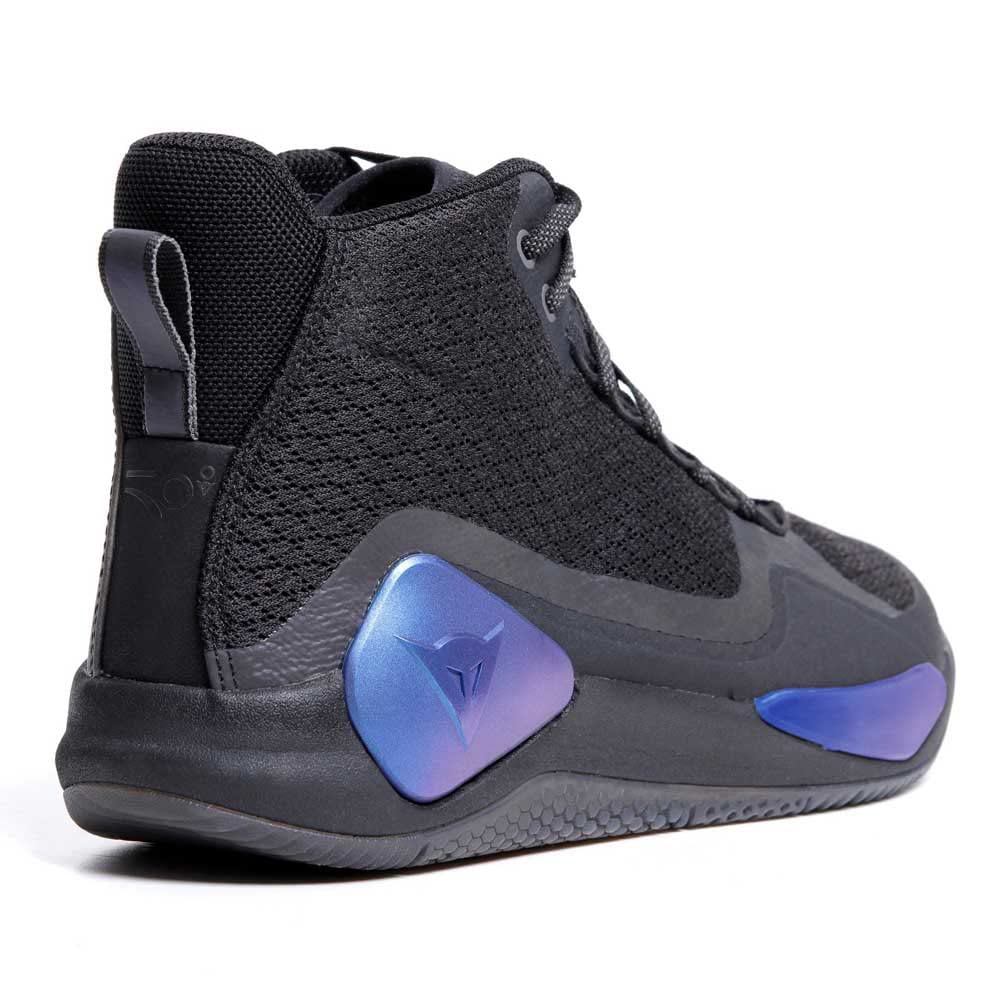 Dainese - Atipica Air 2 Anniversario Shoes, Sommer Motorradschuhe, Mesh Gewebe, Schützende Verstärkungen, Groundtrax Asymmetrische Sohlen, Schuhe Für Herren, Schwarz/Iridescent, 41
