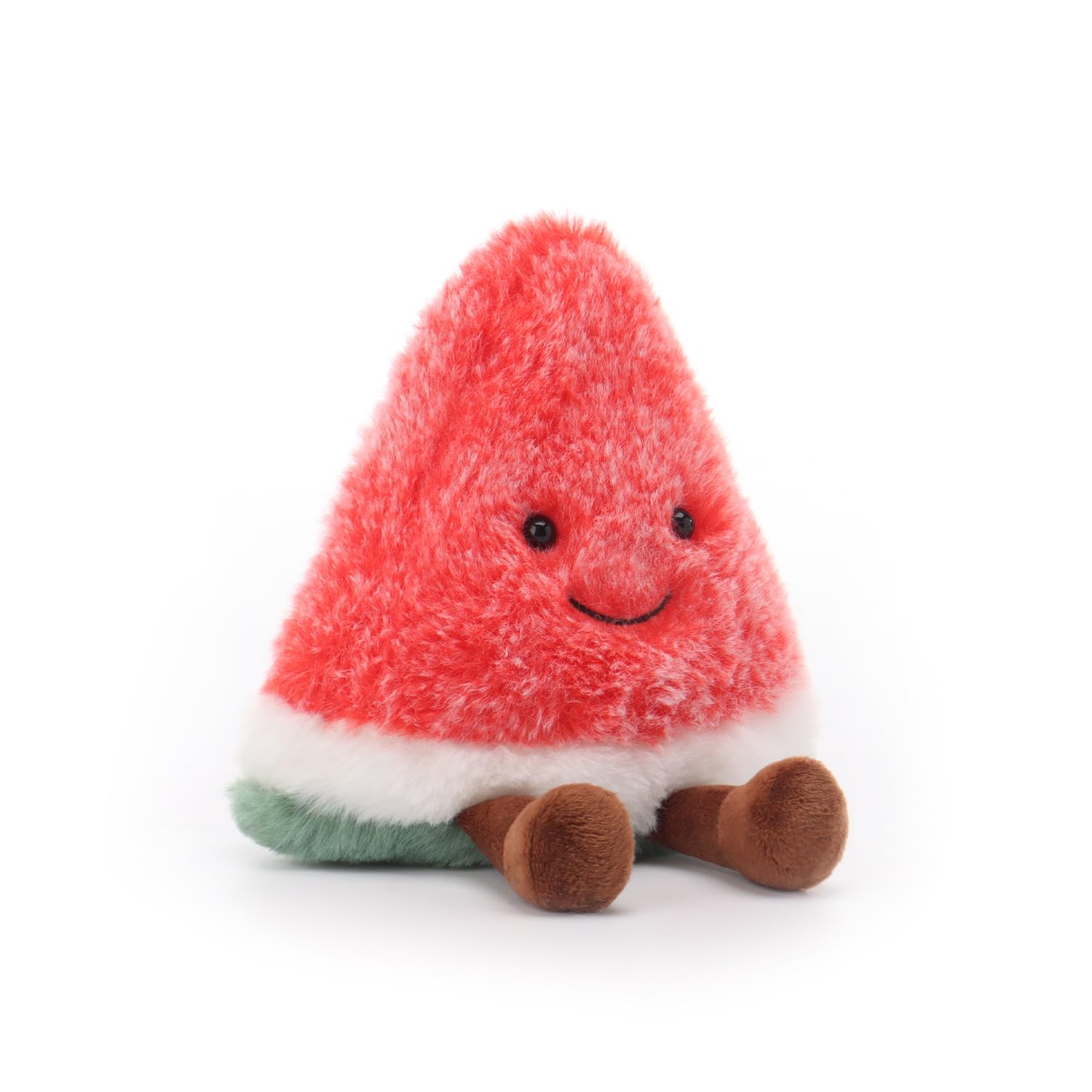 Apricot Lamb Stuffed toy fresh watermelon, Soft Toys Plush Fruit Cuddly Perfect for Child