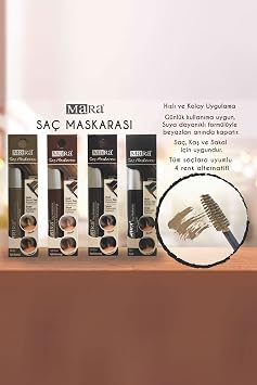 MARA KOZMETİK Saç Maskarası Açık Kumral