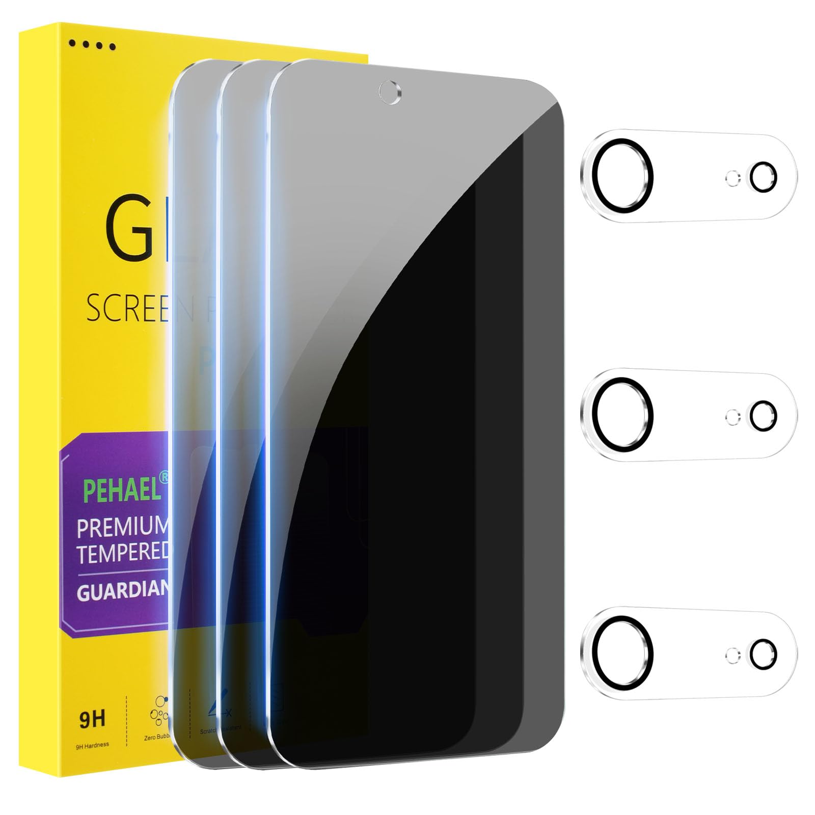 Photo 1 of PEHAEL for iPhone Air Privacy Screen Protector