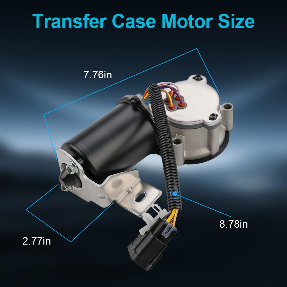Transfer Case Motor Compatible with Hummer H3 2006-2010 Hummer H3T 2009-2010 Transfer Case Shift Motor Replacement for ‎600-943 48-116 19300596