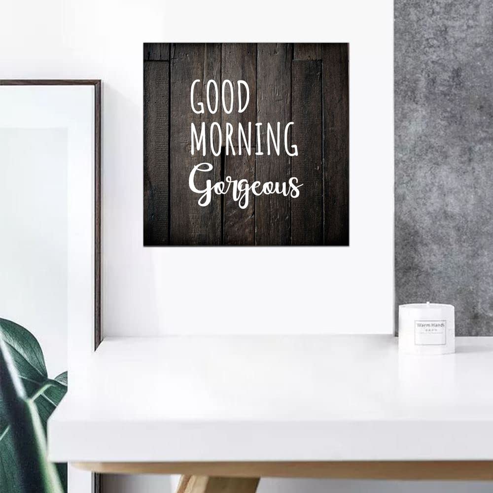 Targa In Legno Ispirazionale 15x15cm 'May You Be Proud' | Decorazione Scrivania, Mensola E Casa