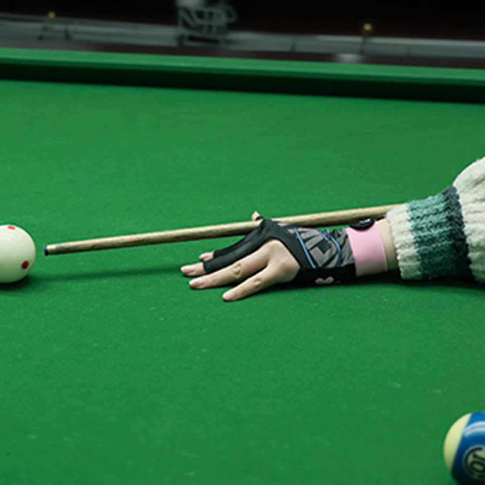 Billard Handschuh 3-Finger Design - Pool Queue Handschuh Für Rechts-/Linkshänder
