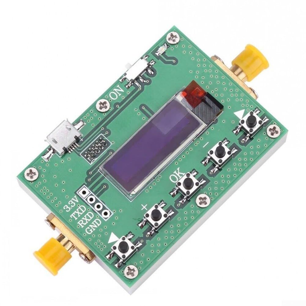 Atténuateur à contrôle numérique 6G, atténuateur numérique programmable LF-6GHz, taille de pas de 30 dB 0,25 dB, affichage OLED, atténuation réglable