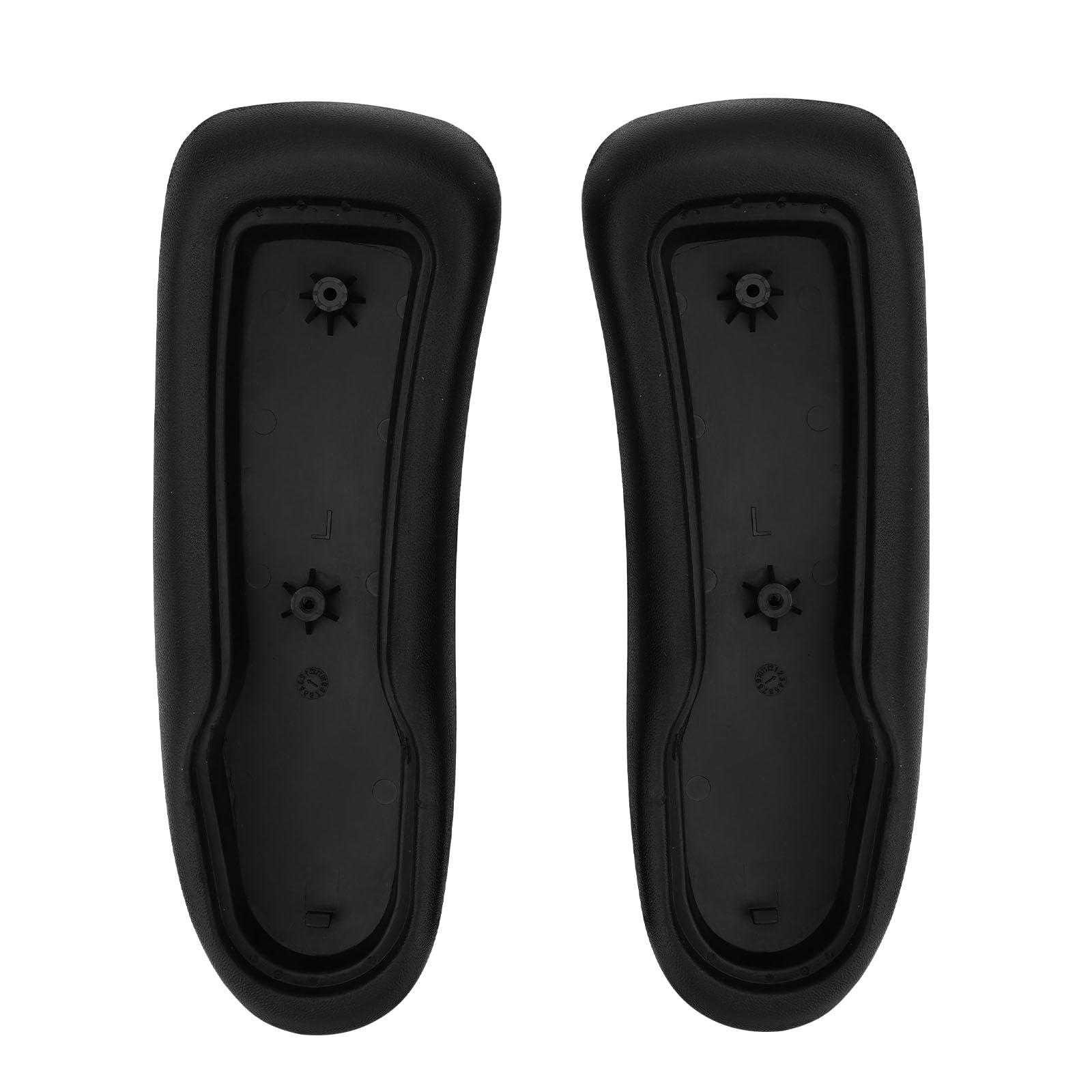 Armlehnen-Ersatzarmpolster für Herman Miller Classic Aeron Stuhl – Bürostuhl-Armlehnenersatz, schwarz, 1 Paar