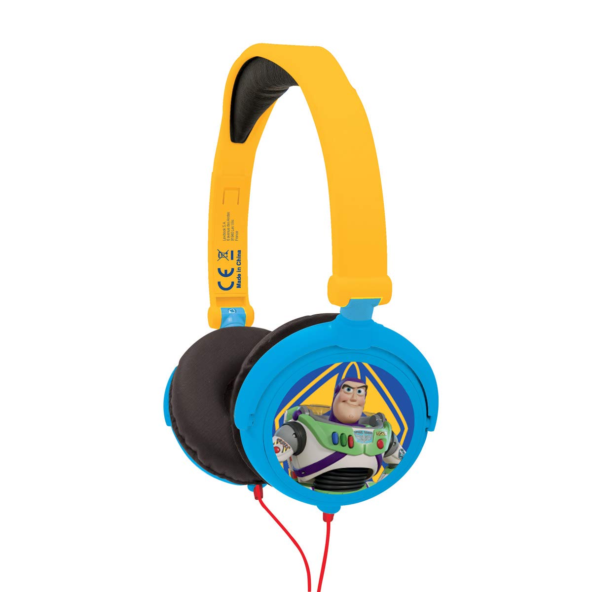 LEXIBOOK Toy Story 4 - Auriculares estéreo con Diadema Plegable y Ajustable, Cascos Audio con Woody, Buzz & Forky HP015TS
