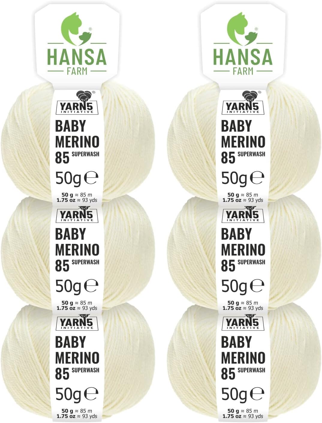HANSAFARM 100 de Laine mérinos (bebé) dans 35+ Couleurs (ne Gratte — free download