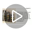 Image of KWER Metal Kitchen Trolley Square Onion Baskets for Storage,Kitchen Accessories Items&Vegetable Basket for Kitchen Organizer Items&Storage Portable Kitchen Accessories with Wheels(Black,Layer-5)