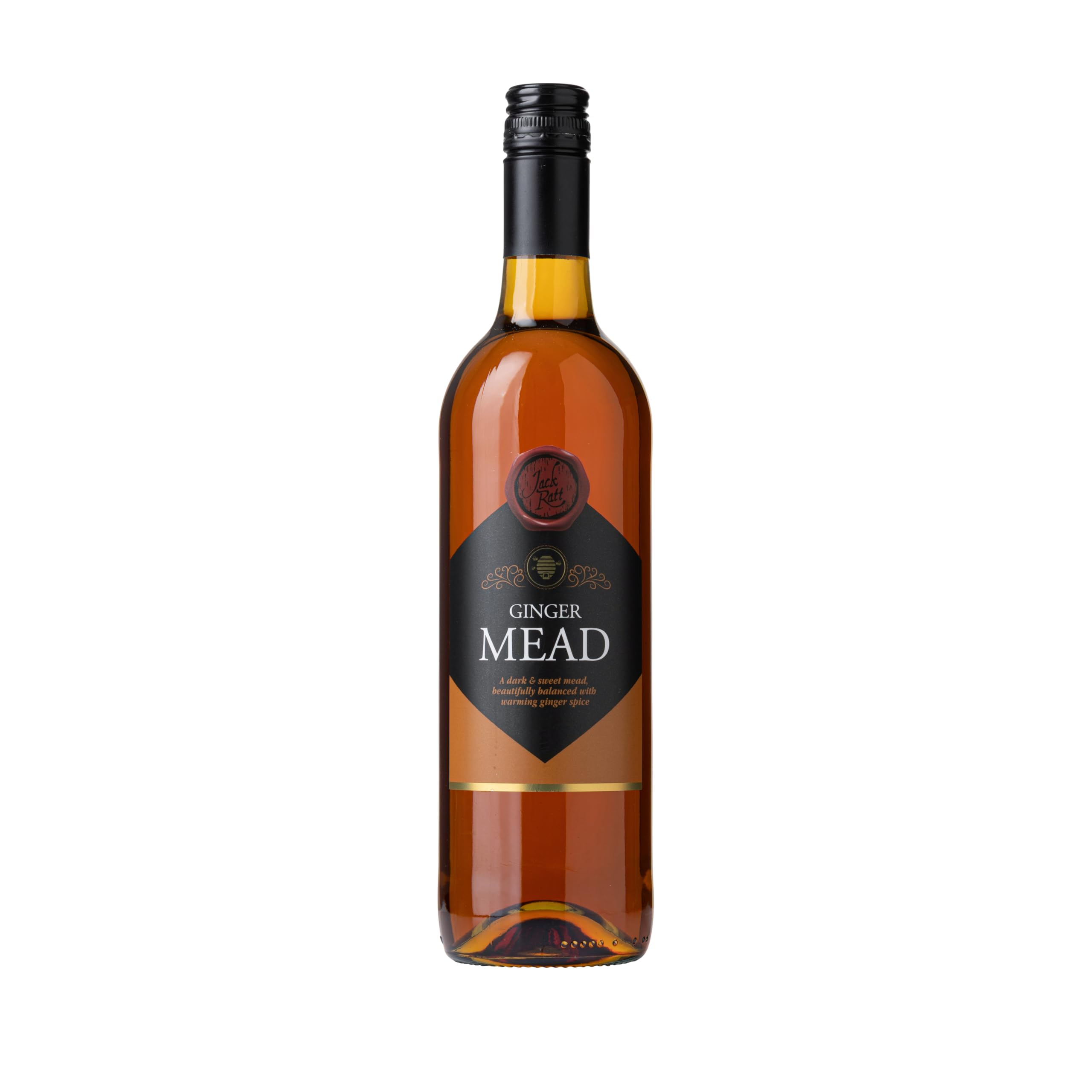 The Lyme Bay Winery Jack Ratt Ginger Mead, 75 cl