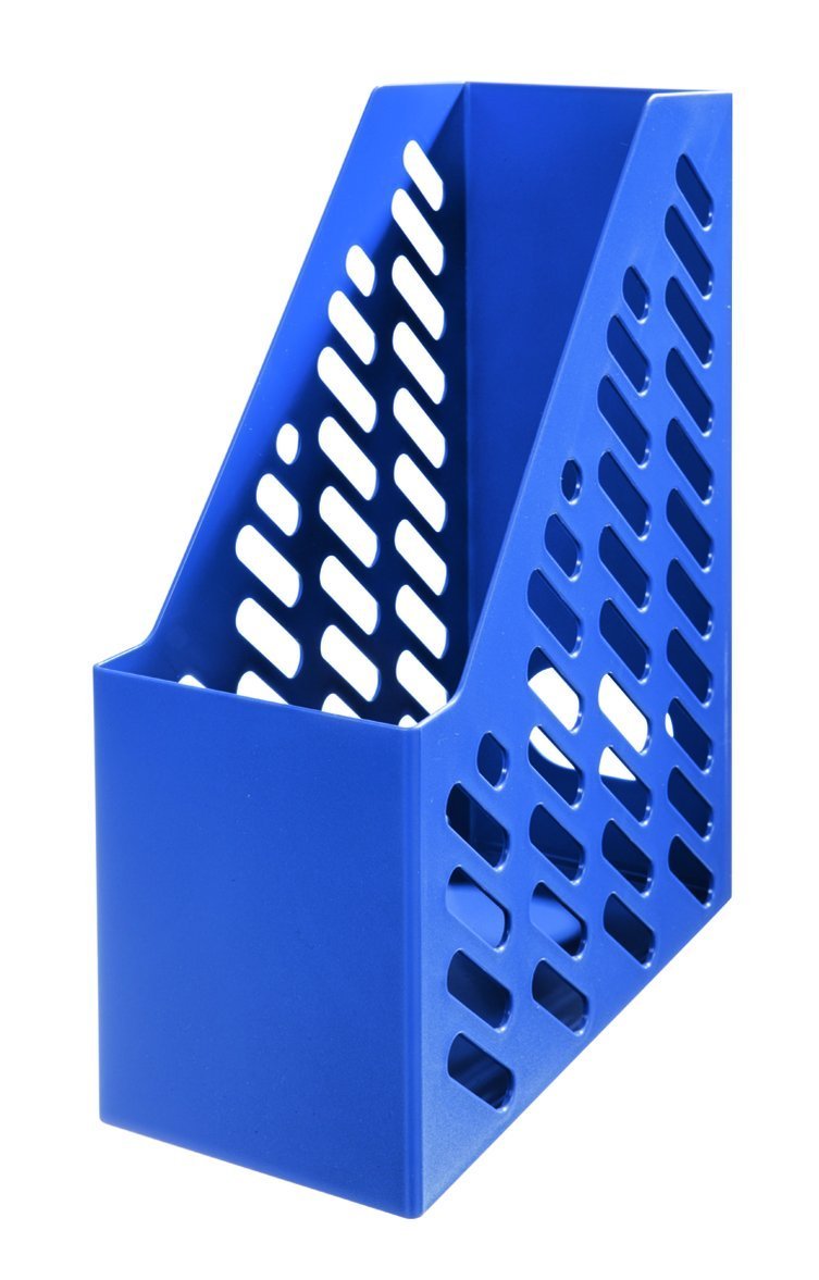 Han Klassik XXL 115 x 248 x 145/ 320mm C4 Size Magazine File with Label - Blue