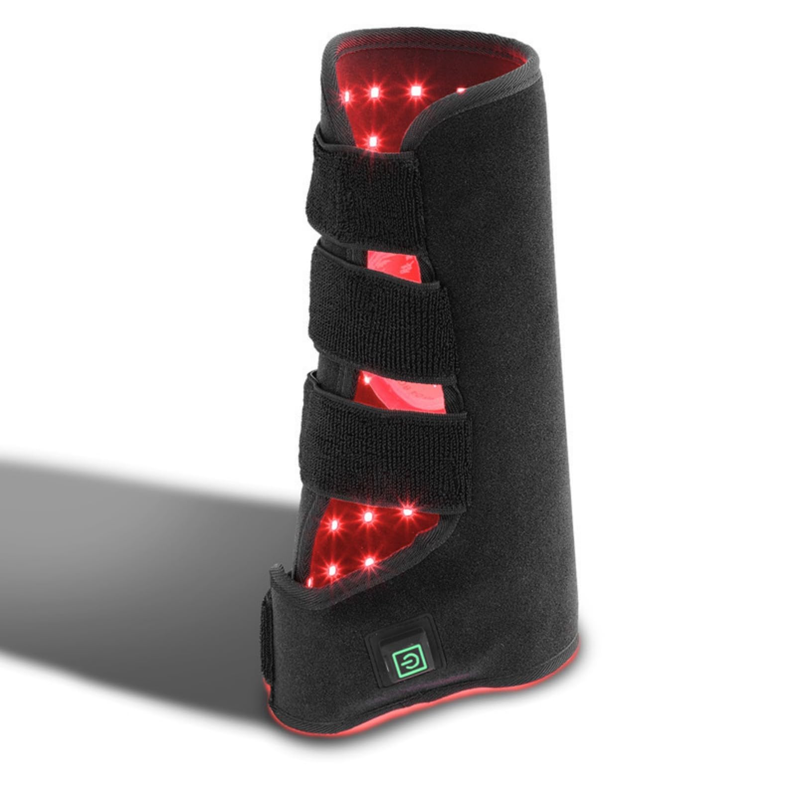 Almohadilla de fototerapia de pata de caballo de instalación rápida con tela para atletas ecuestres profesionales para apoyar dispositivos de terapia de luz para caballos