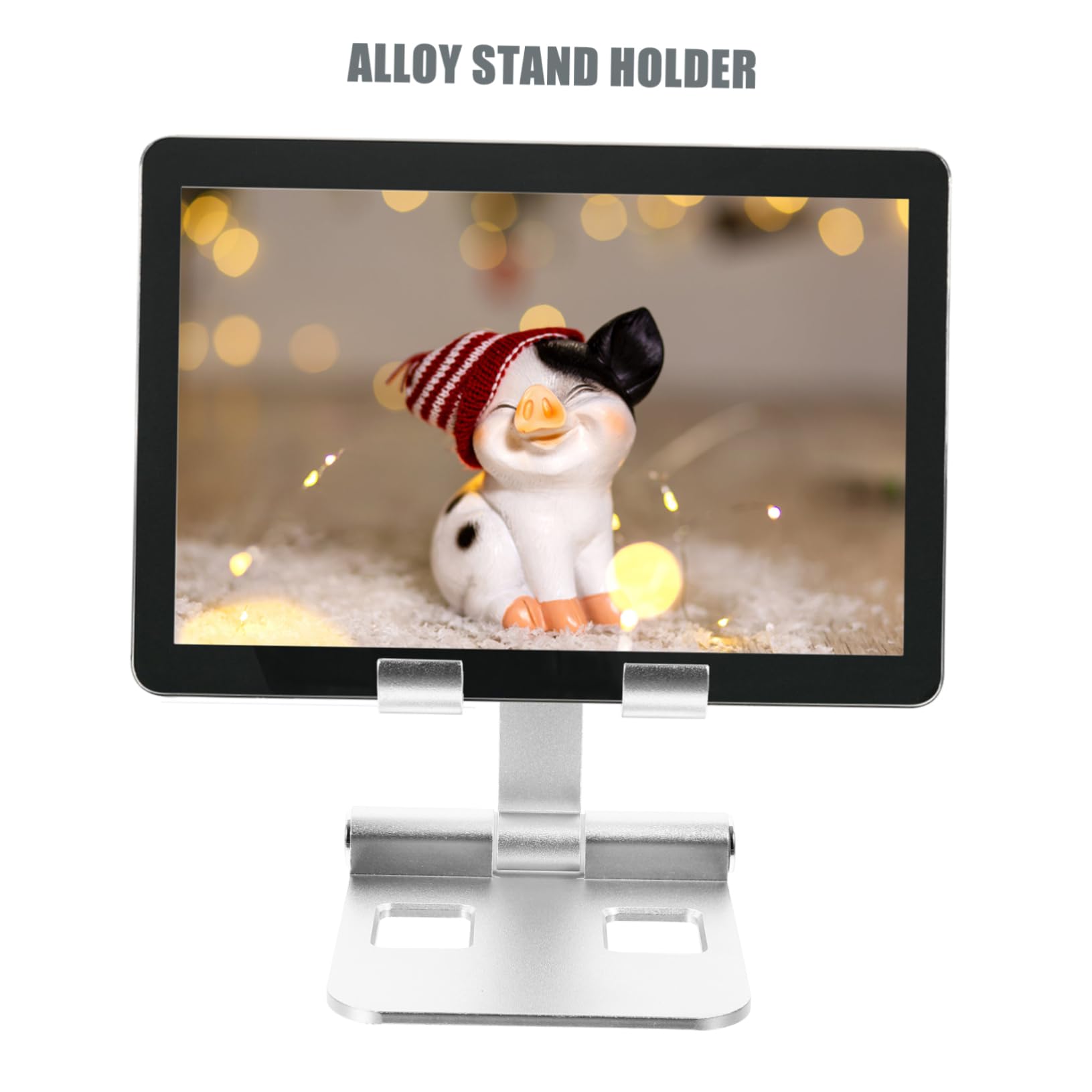 1pezzi Supporto Da Scrivania Per Smartphone e Tablet Pc Alluminio Design Multifunzionale Per Ufficio e Casa