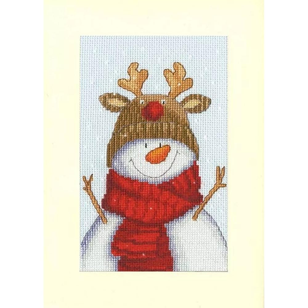 Bothy Threads Counted Cross Stitch Kit - My Little Rudolph