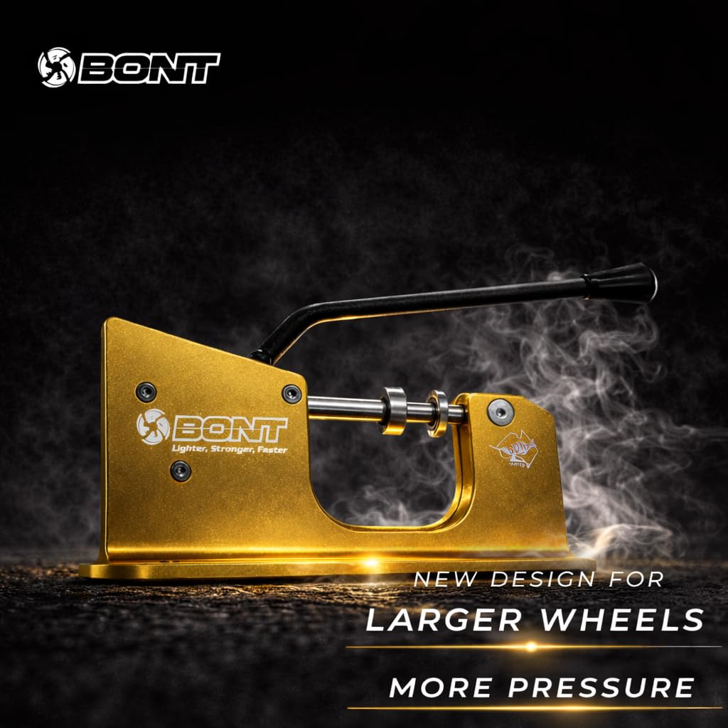 Bont Skates Gold V2 Inline-Lagerpresse und Abzieher – Aluminium-Werkzeug – passend für Räder bis zu 125 mm