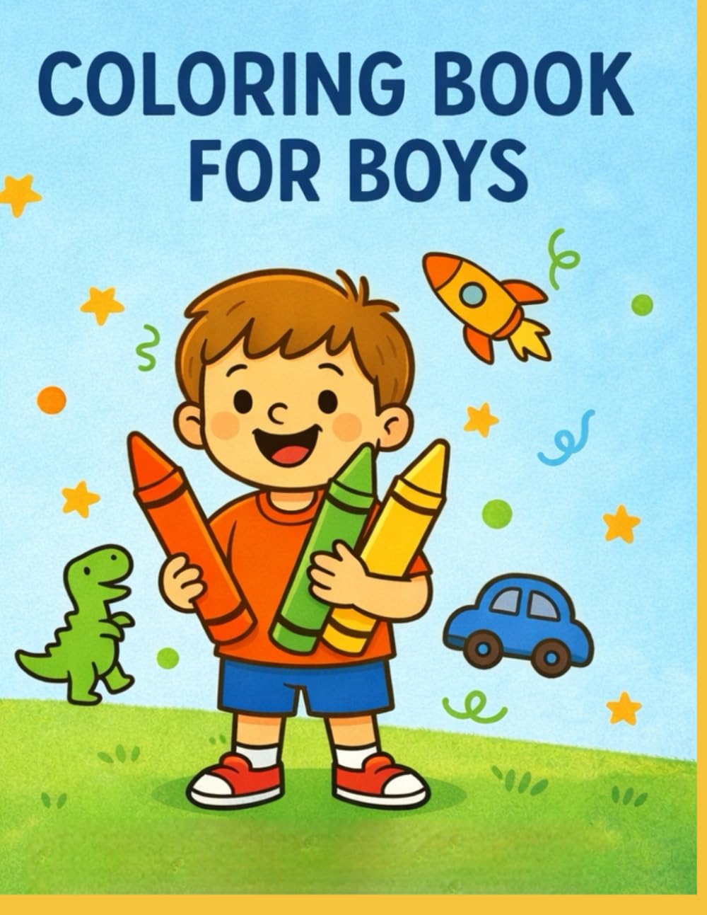 Coloring Book for Boys