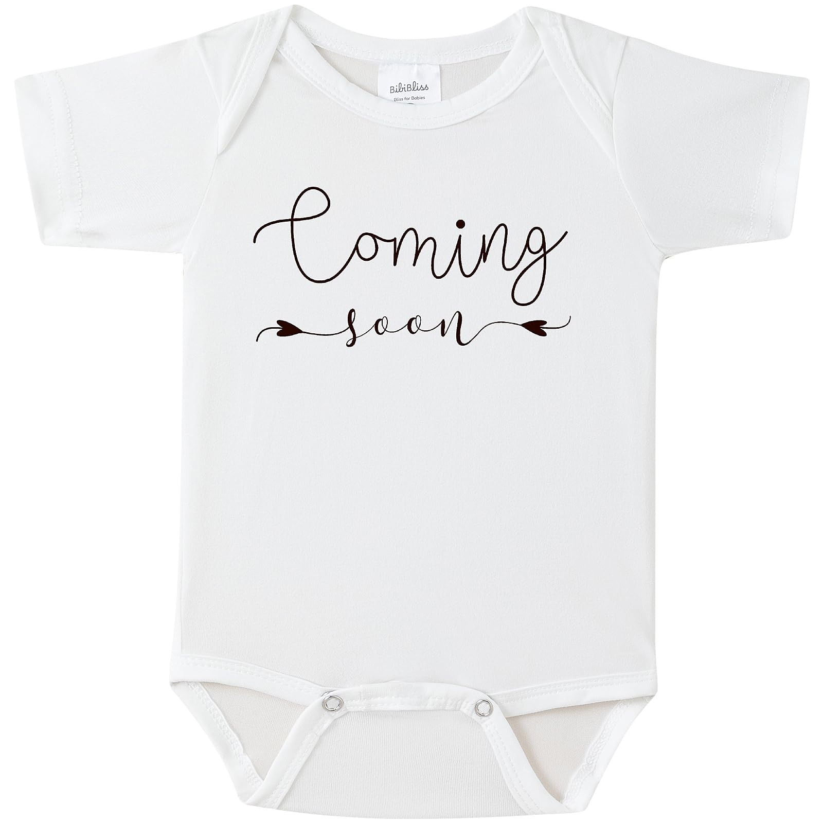 Pregnancy Announcement Infant Bodysuit Coming Soon,0-3 months Baby Coming Soon Reveal Ideas