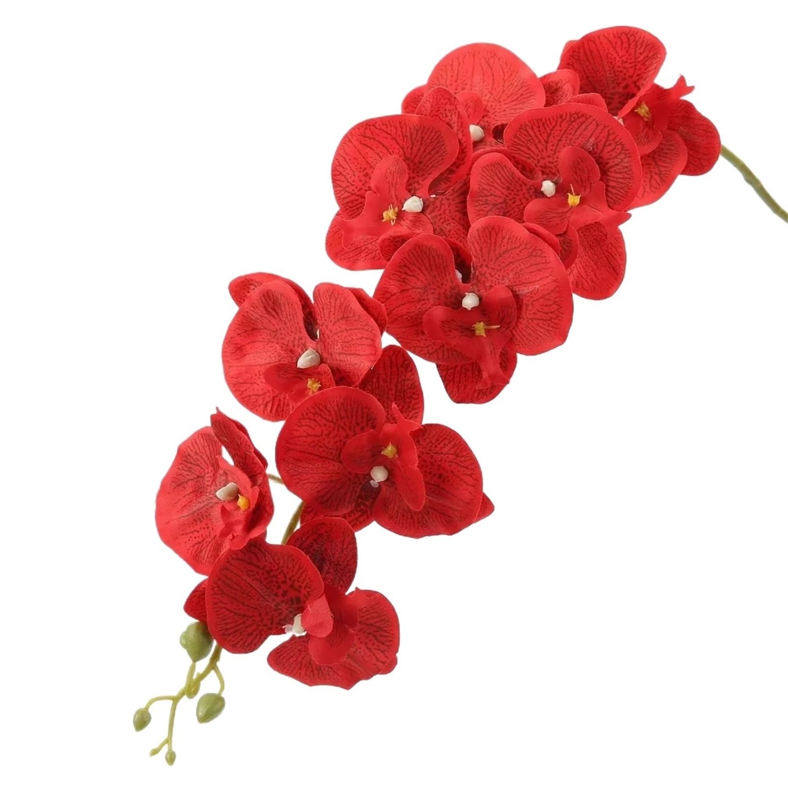 LSYHHXC Artificial Orchid 1Pcs Butterfly Orchid Artificial Flowers Fake Party Home Decor Garden Wedding Decoration Accessories