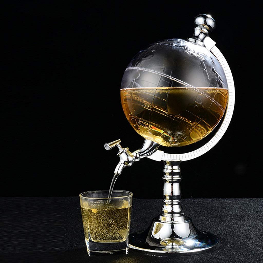 Decanter per Vino Dispenser per liquori per Bevande 1,5 Litri Dispenser per liquori per alcolici Filtri per Bar amichevoli per Birra