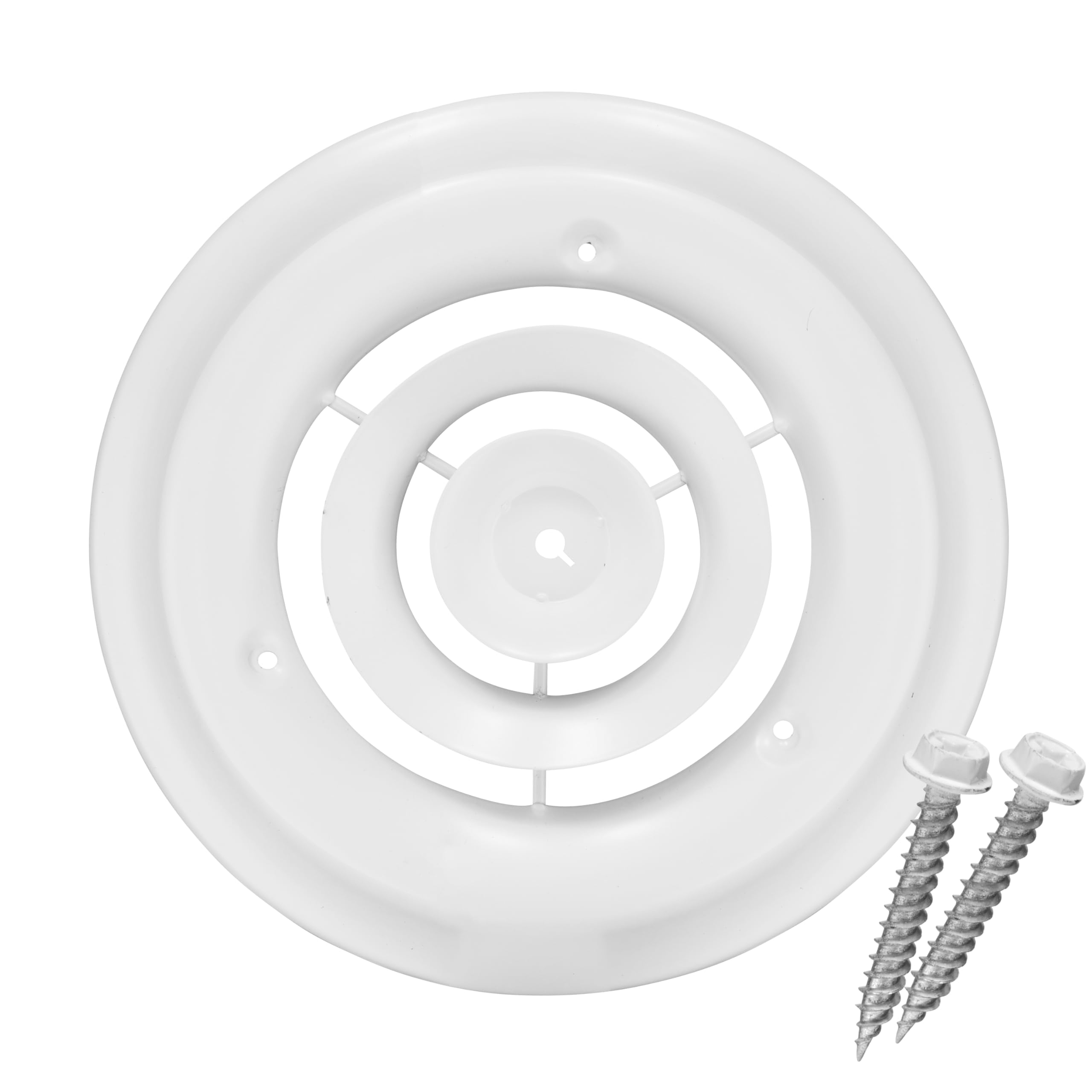 HVAC PREMIUM 6 inch Round Vent Cover for 6" Duct Opening