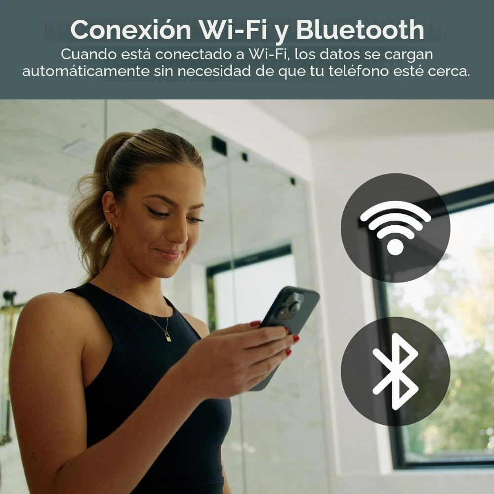 Wyze Scale Báscula ultra, inteligente, color blanco