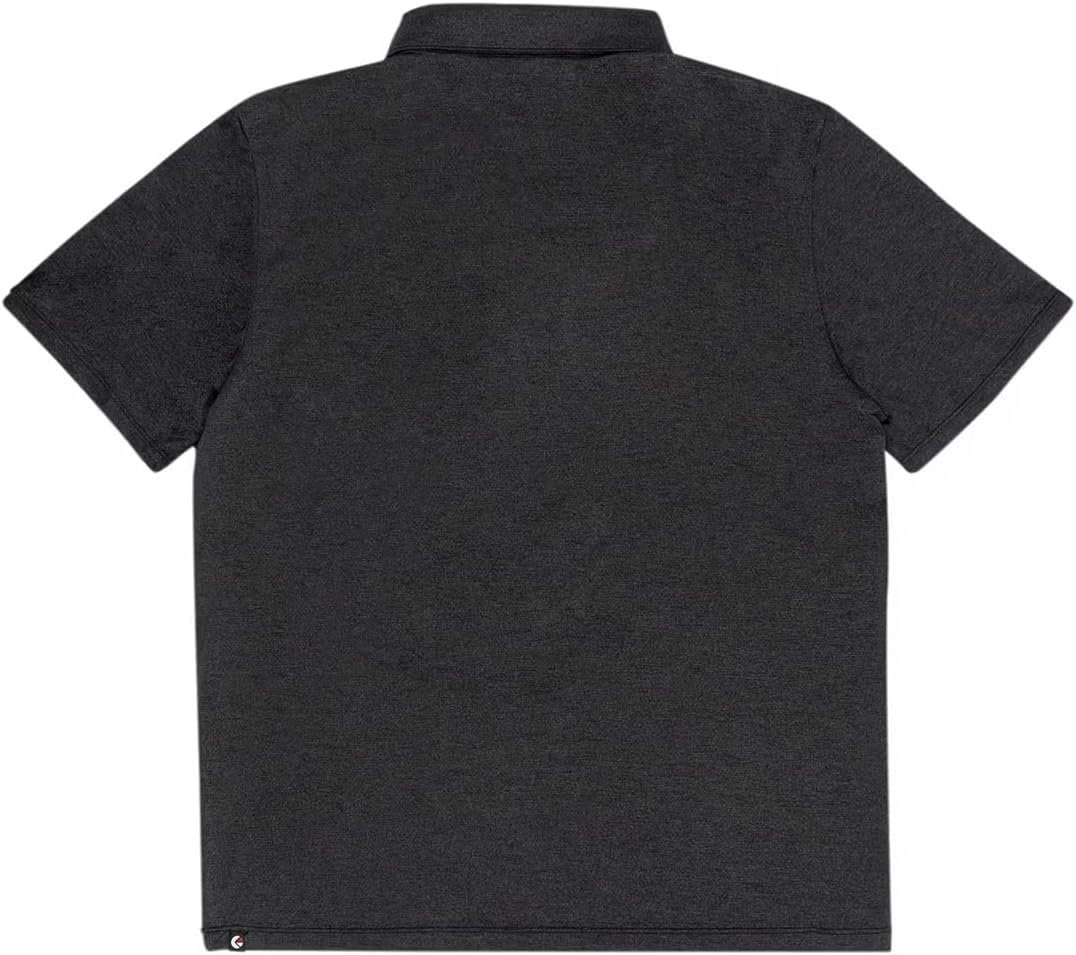 Ethika Boy's Polo Shirt, Short Sleeve Performance Polo for Sport and Casual | Wear. Crafted from premium mélange fabric for quality and durability. Constructed with breathable material to keep him cool.