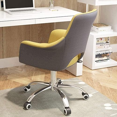 Miniatura 4 de Silla de escritorio de oficina ajustable con ruedas, silla giratoria, silla de aprendizaje, silla de oficina de escritura, silla de juegos, silla