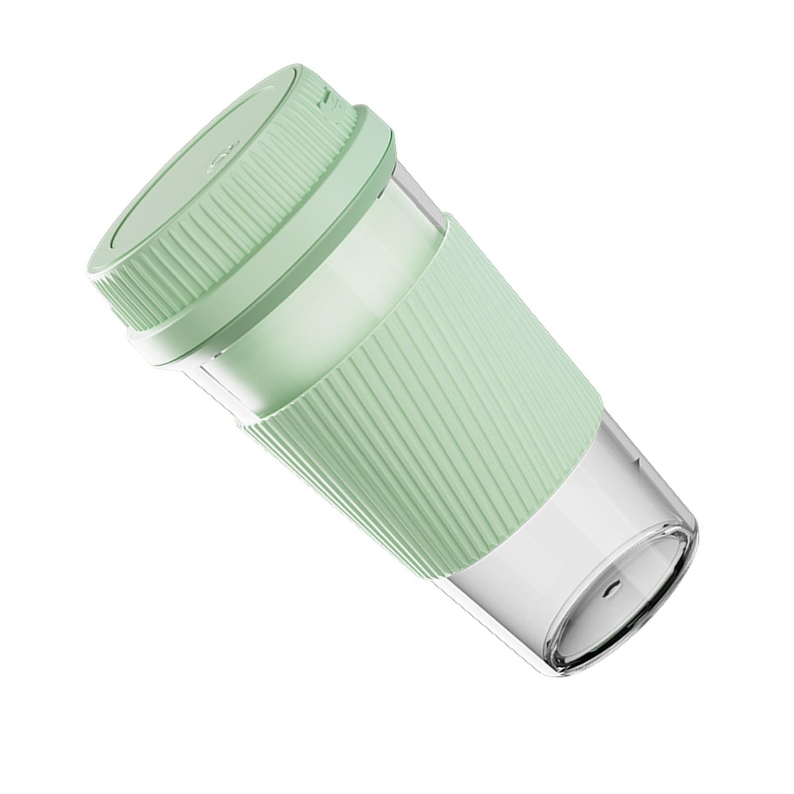 Jazuaiao Juicer Cup 300ml Capacity Cordless Blenders for Gym USB Charging Mixing Cup for Beverages Portable Blenders USB Rechargeable