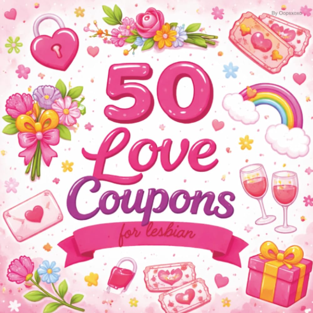50 Love Coupons for Lesbian: A Fun and Playful Voucher Book for Couples