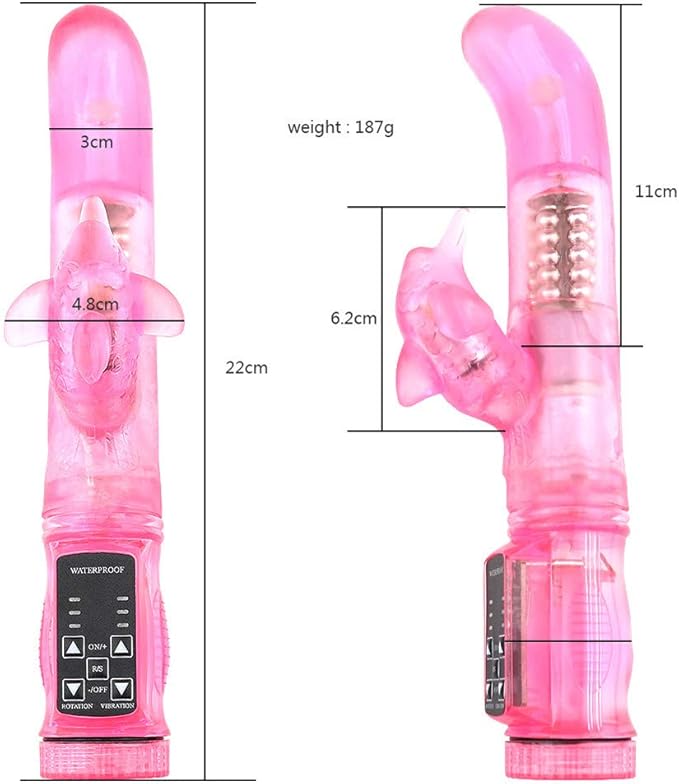 Hylrc Vibrador G-Spot Clítoris Estimulador Coño Consolador ...